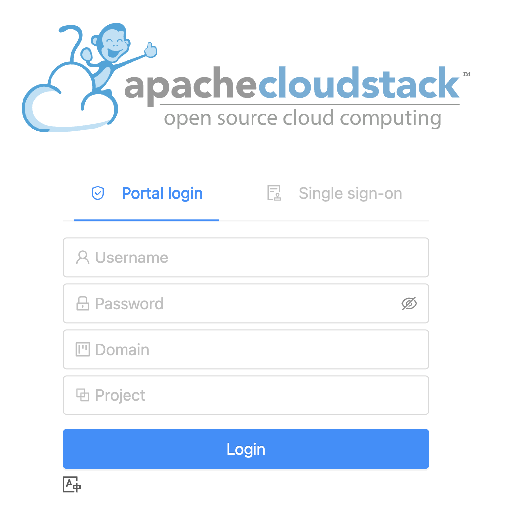 Enabling the Project field on login
